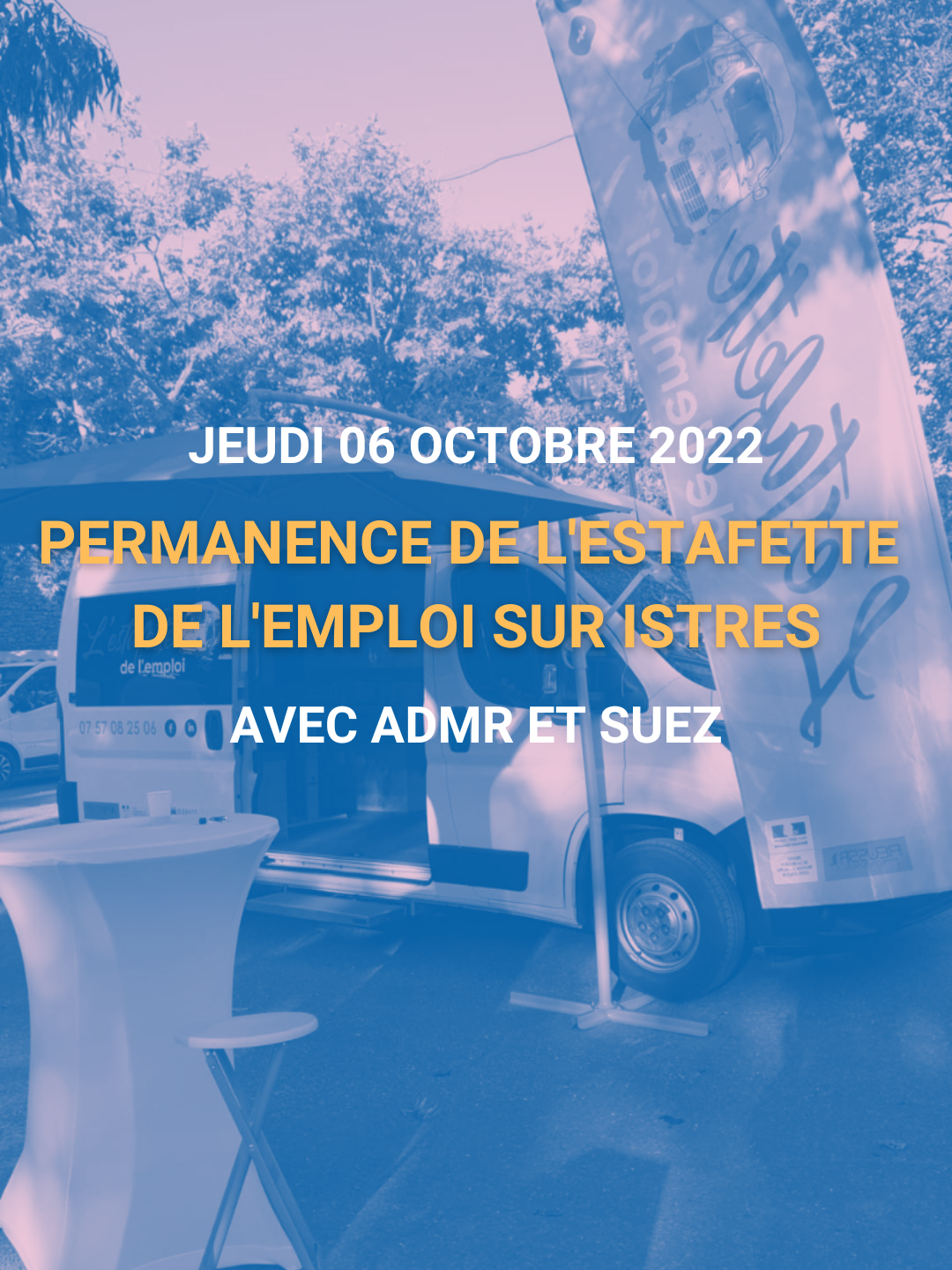 Visuel permanence de l'estafette de l'emploi Jeudi 06 Octobre 2022 Visuel permanence de l'estafette de l'emploi Jeudi 06 Octobre 2022