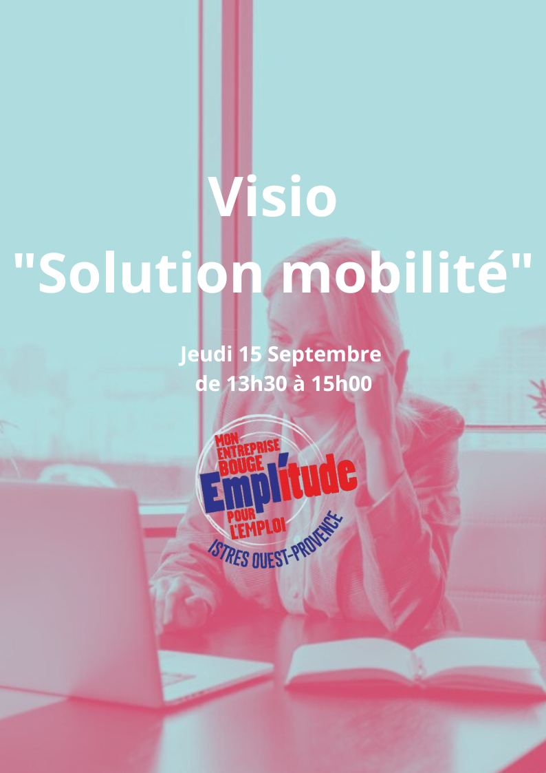 Atelier « Solutions mobilité » le Jeudi 15 Septembre