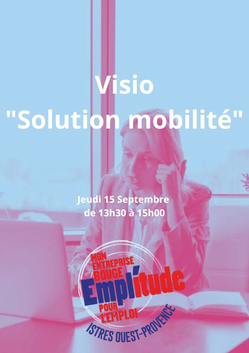 Femme blonde en visio conférence - Réussir Provence Emplitude Label RSE