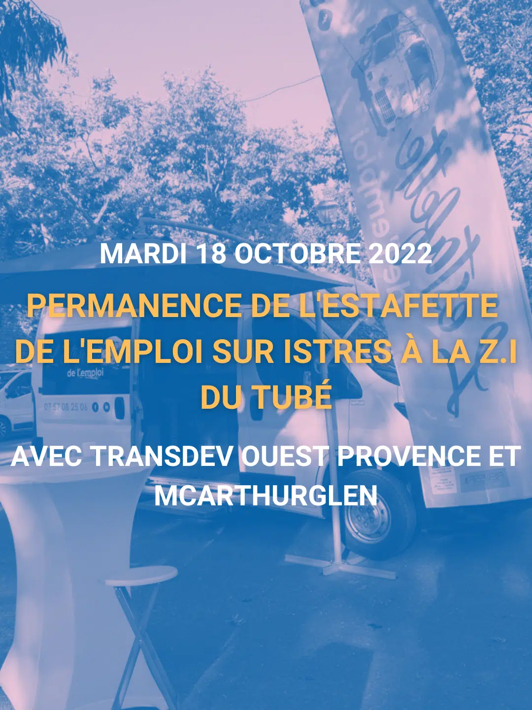 Permanence de l&rsquo;Estafette de l&rsquo;Emploi – Mardi 18 Octobre 2022