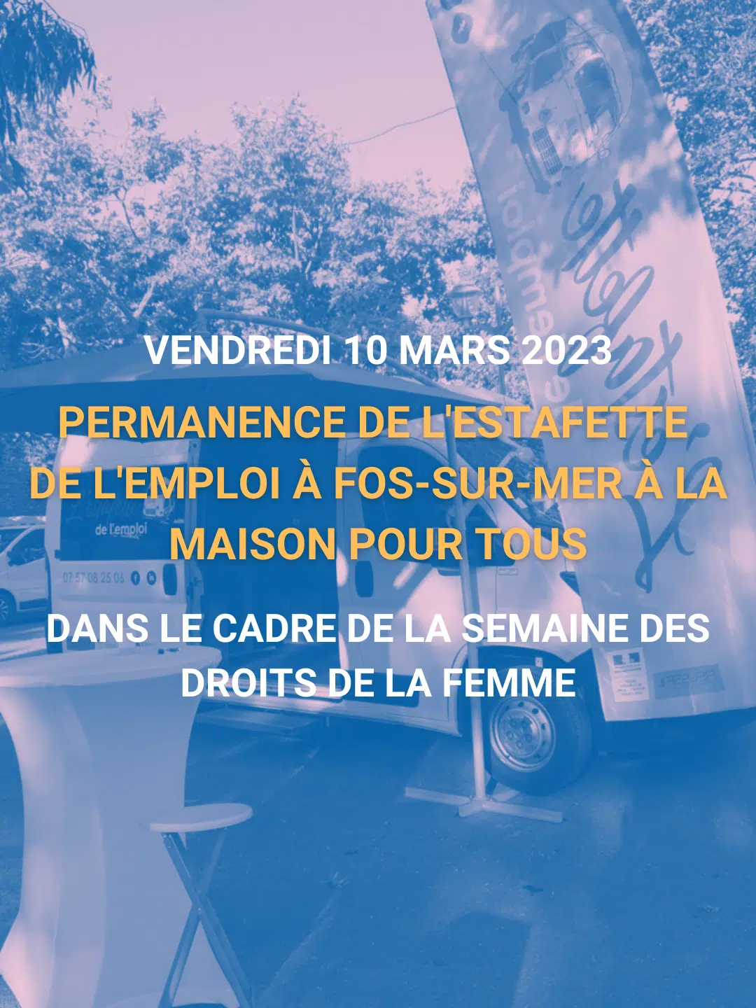 Permanence de l&rsquo;Estafette de l&rsquo;Emploi – Vendredi 10 mars 2023