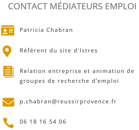Informations contact patricia chabran