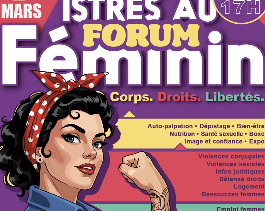 « Istres au Féminin » le 7 mars : Dressing Solidaire de 14h à 17h au Podium à Istres !