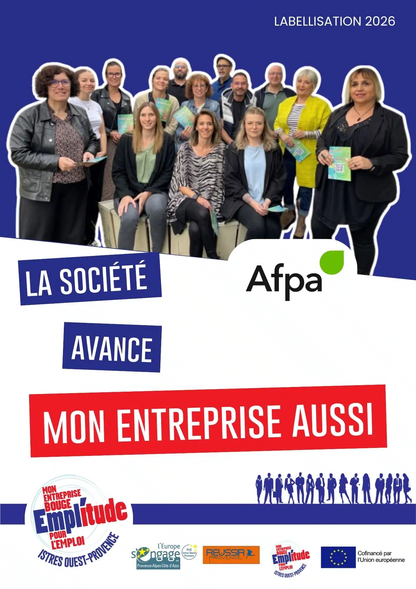 Affiche renouvellement Empl'itude AFPA Istres